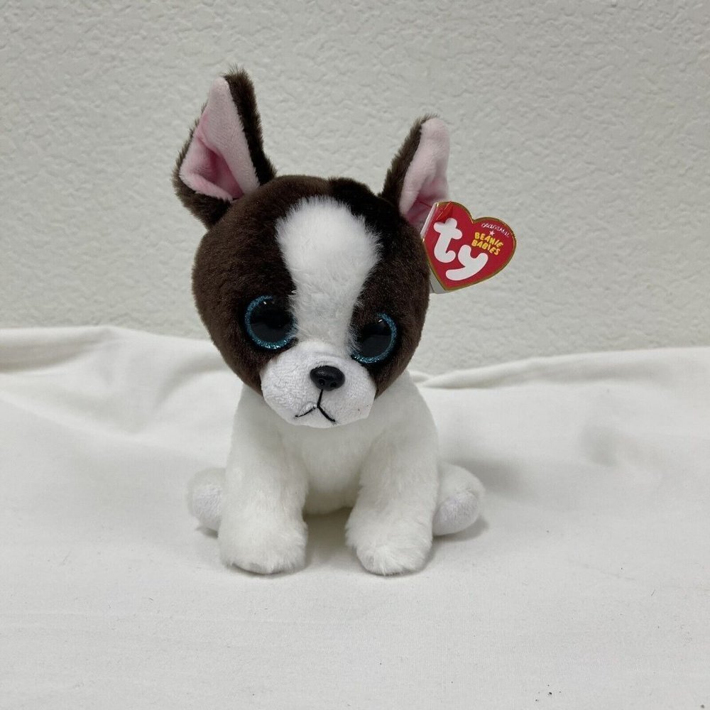 TY Beanie Baby - PORTIA the Terrier Dog (8 inch) - MWMTs Stuffed Animal Toy